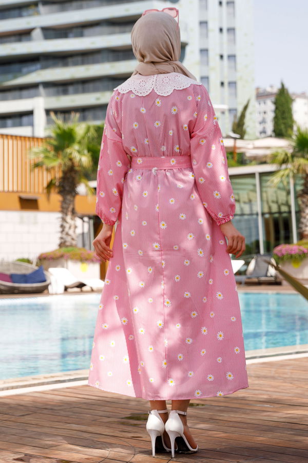Elbise Pembe - 21062