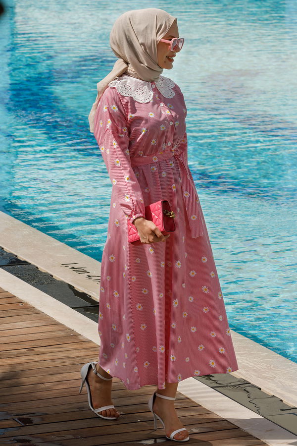 Elbise Pembe - 21062