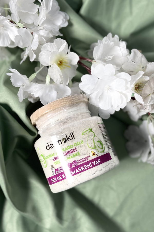 çok Renkli DERMOKİL Sen de Kat Kendi Maskeni Kendin Yap Avokado Yağı Kil Maskesi 220 ml - 21726