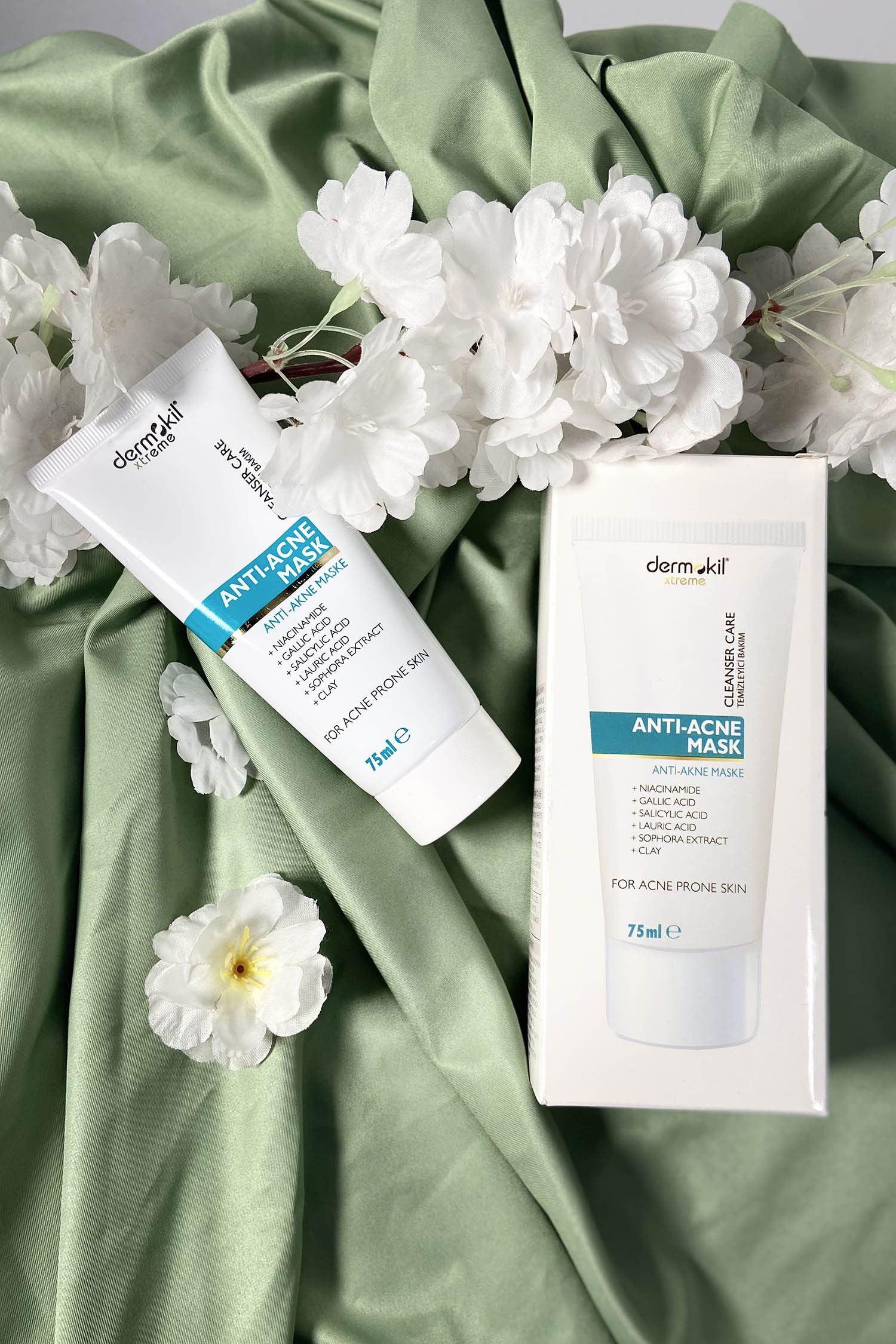 çok Renkli DERMOKİL Anti Akne Maske 75 ml - 21732 ÇOK RENKLİ