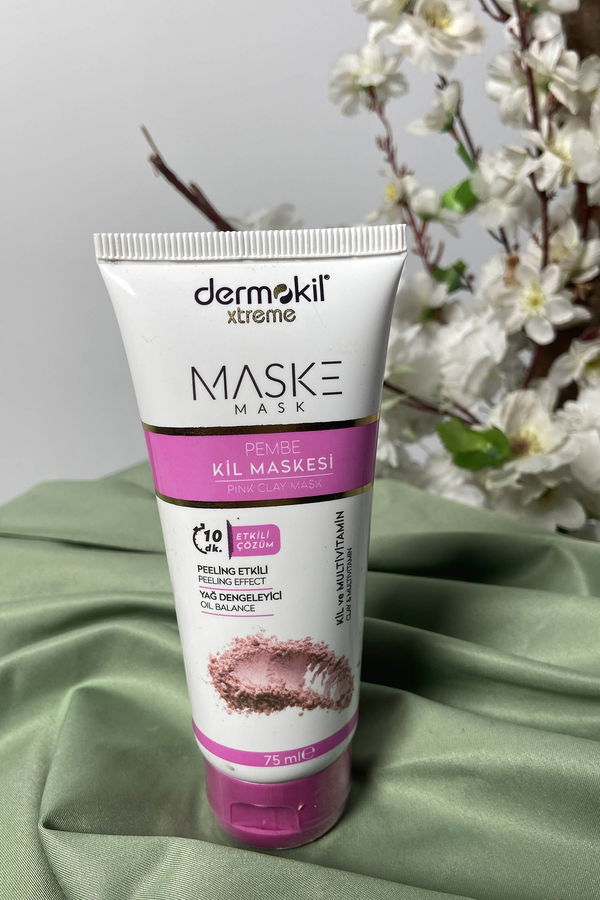 çok Renkli DERMOKİL Pembe Kil Maskesi 75 ml - 21735 ÇOK RENKLİ