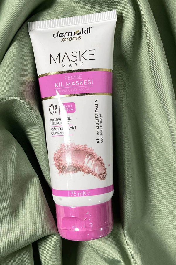 çok Renkli DERMOKİL Pembe Kil Maskesi 75 ml - 21735 ÇOK RENKLİ