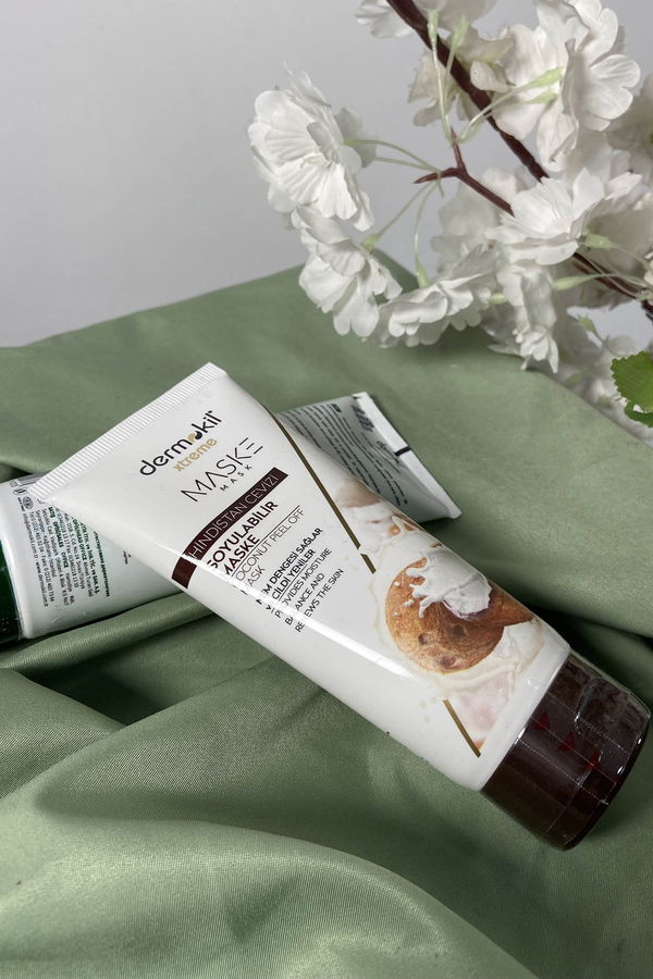 çok Renkli DERMOKİL Hindistan Cevizi Soyulabilir Yüz Maskesi 75 ml - 21738 ÇOK RENKLİ