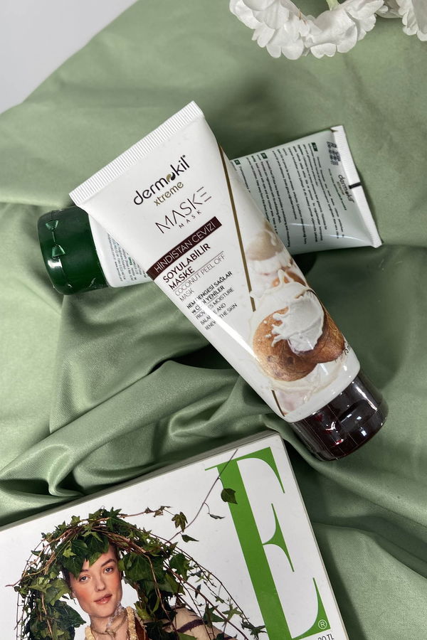 çok Renkli DERMOKİL Hindistan Cevizi Soyulabilir Yüz Maskesi 75 ml - 21738 ÇOK RENKLİ