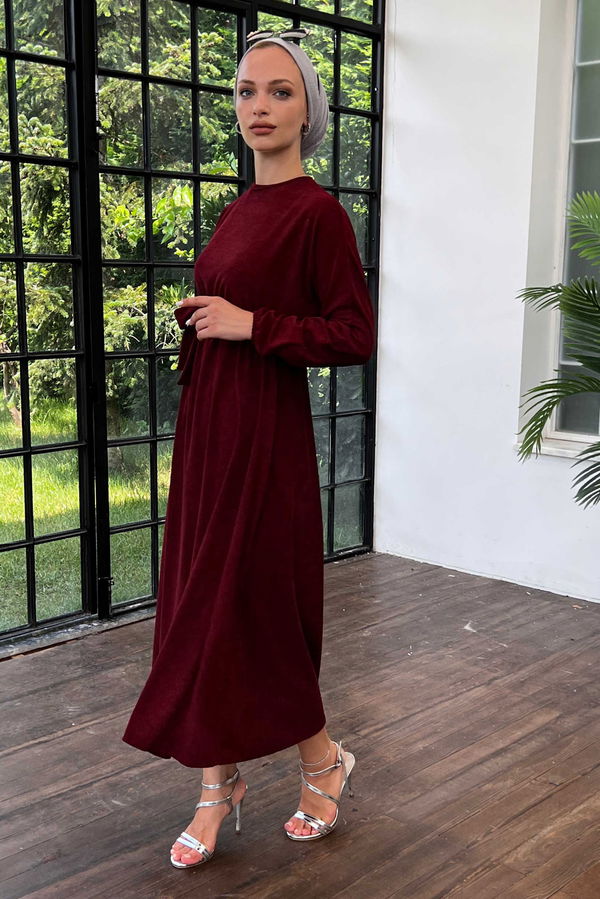 Havlu Elbise Bordo - 21313 BORDO