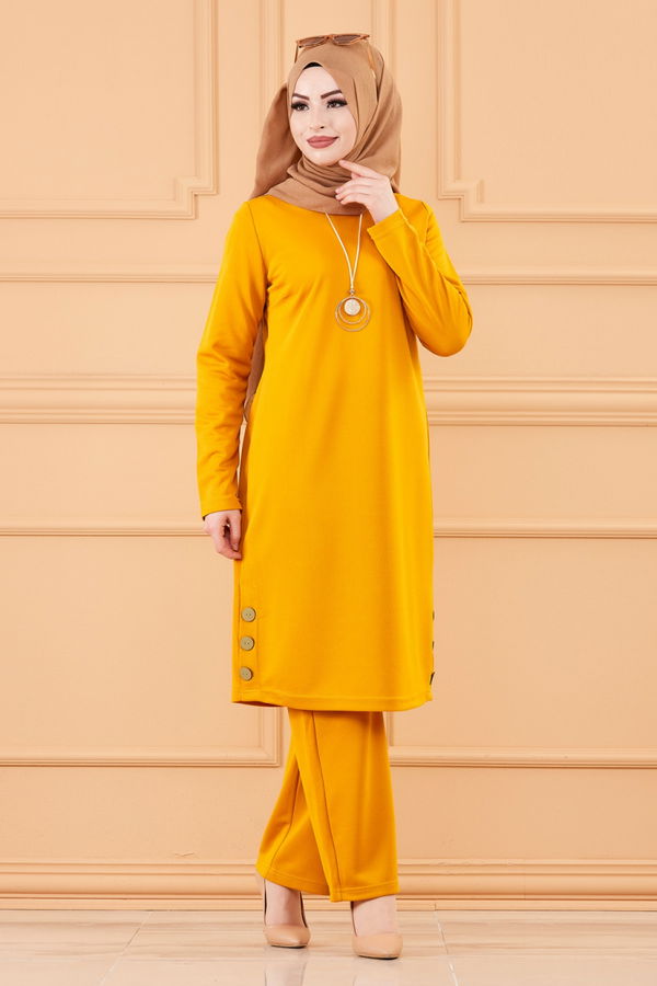 TUNIK PANTOLON Sarı - 3516