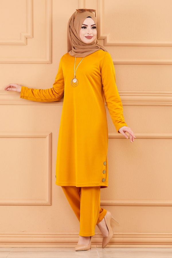 TUNIK PANTOLON Sarı - 3516