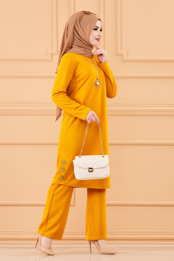 TUNIK PANTOLON Sarı - 3516