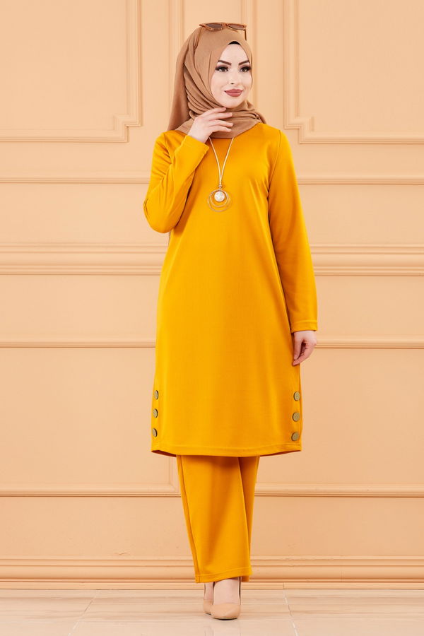 TUNIK PANTOLON Sarı - 3516