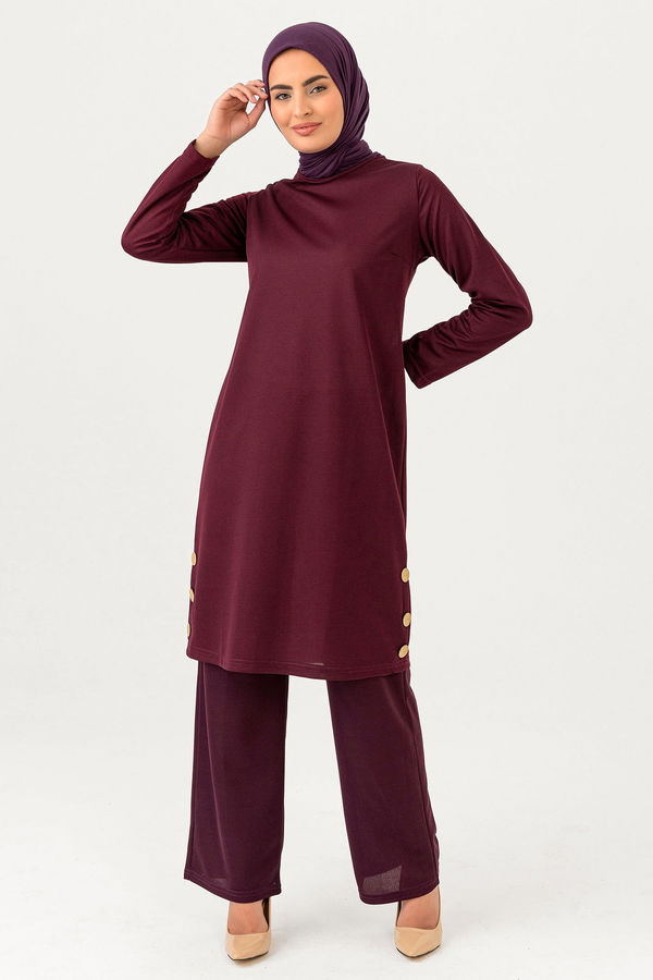 TUNIK PANTOLON Mürdüm - 3516
