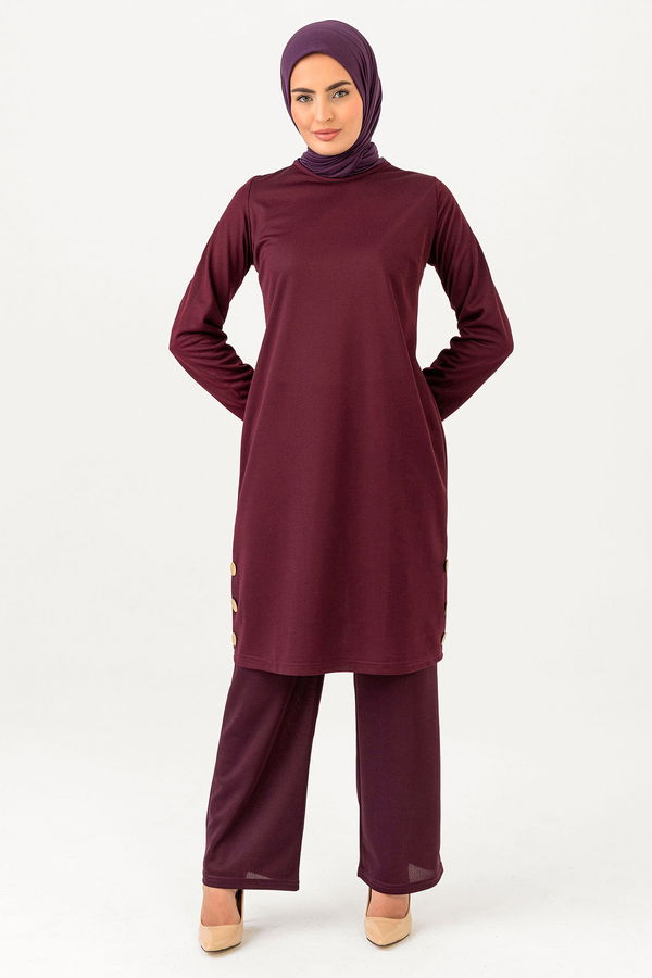 TUNIK PANTOLON Mürdüm - 3516
