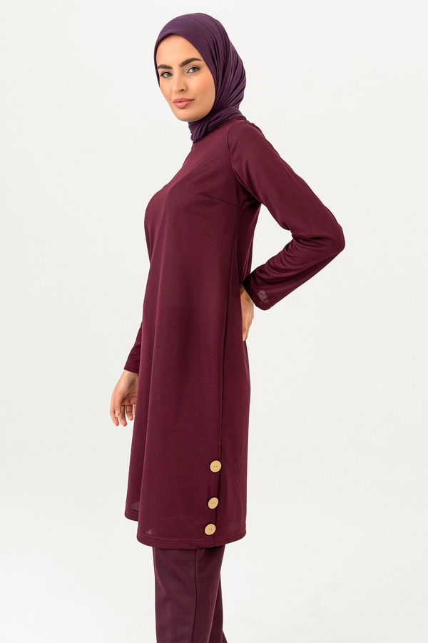 TUNIK PANTOLON Mürdüm - 3516
