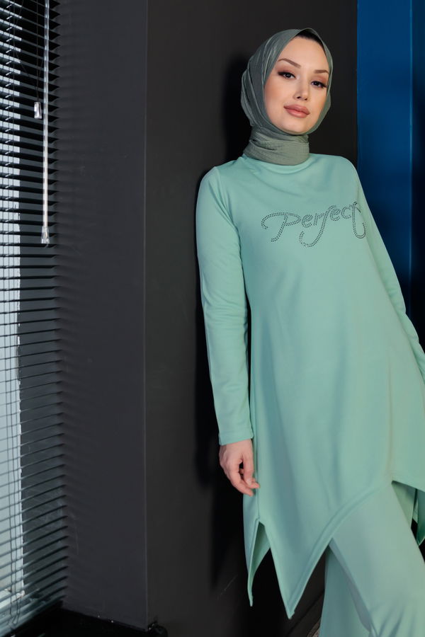 TUNIK PANTOLON Yeşil - 3664