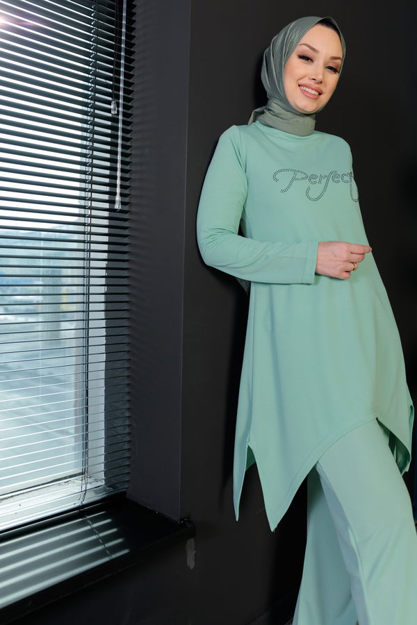 TUNIK PANTOLON Yeşil - 3664