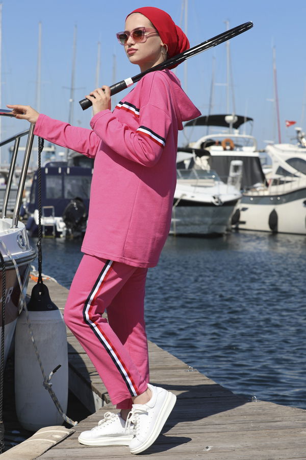 Tunık Pantolon Pembe - 2796