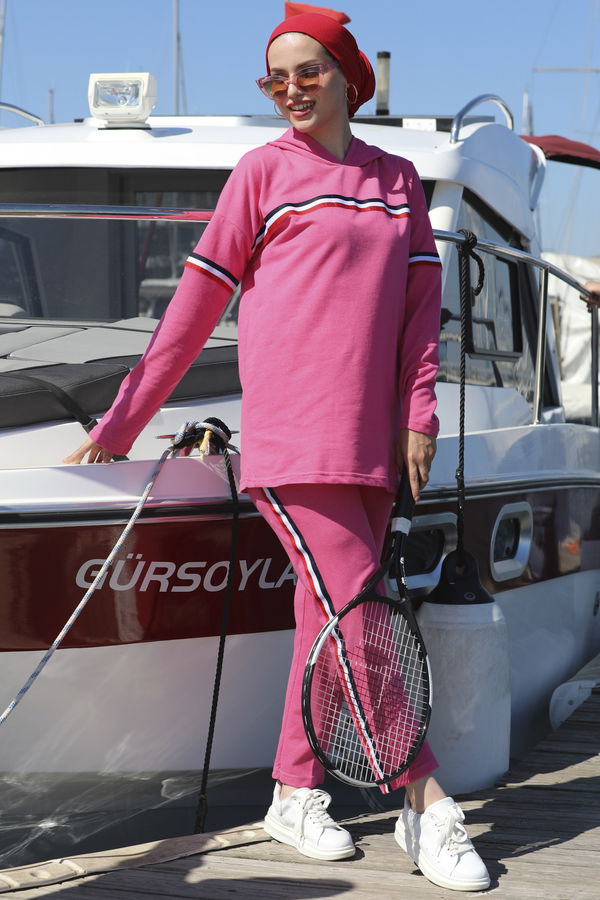 Tunık Pantolon Pembe - 2796