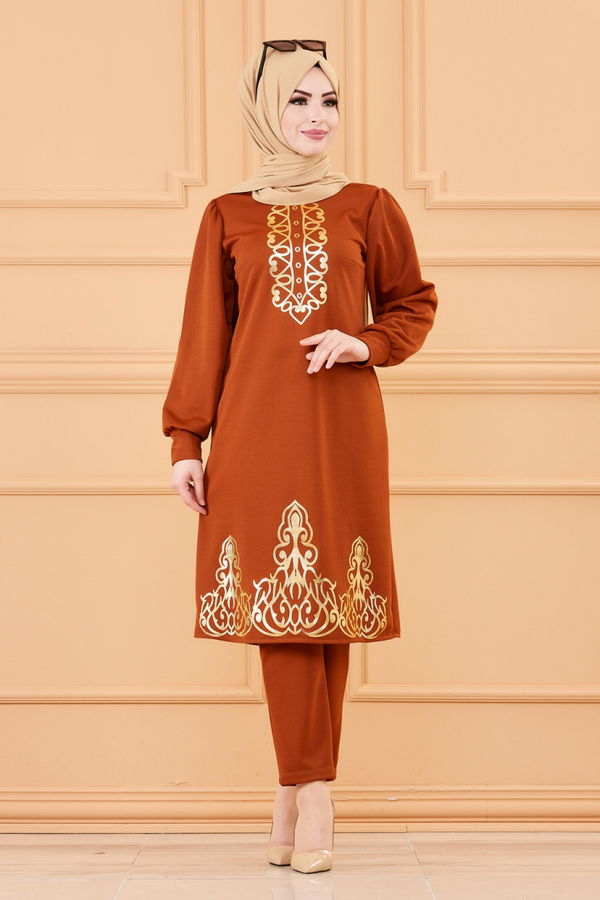 TUNIK PANTOLON Kiremit - 3645