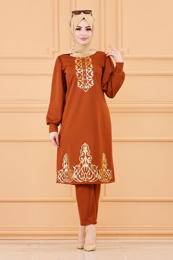 TUNIK PANTOLON Kiremit - 3645