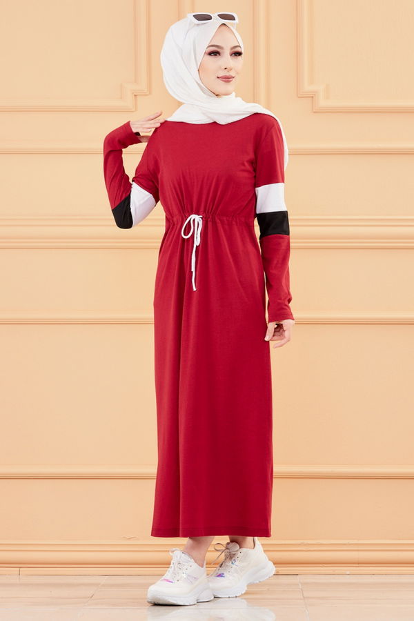 ELBISE Bordo - 3562