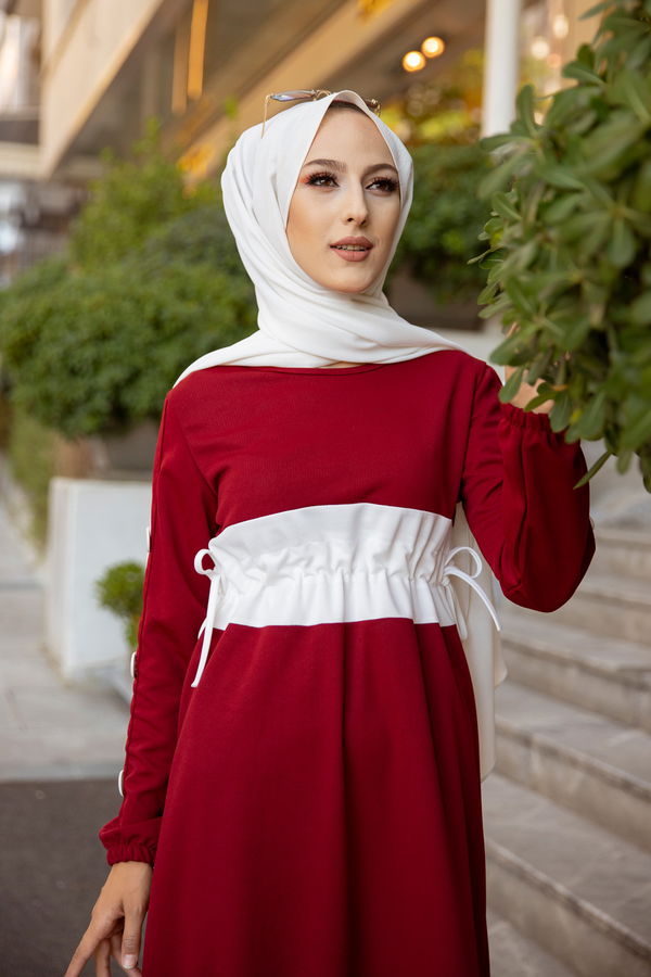 ELBISE Bordo - 3280 BORDO