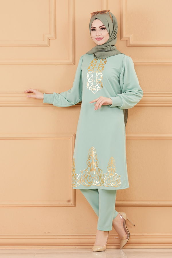 TUNIK PANTOLON Yeşil - 3645