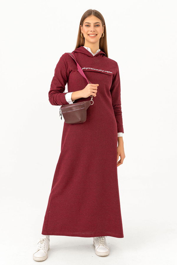 ELBISE Bordo - 3360 BORDO