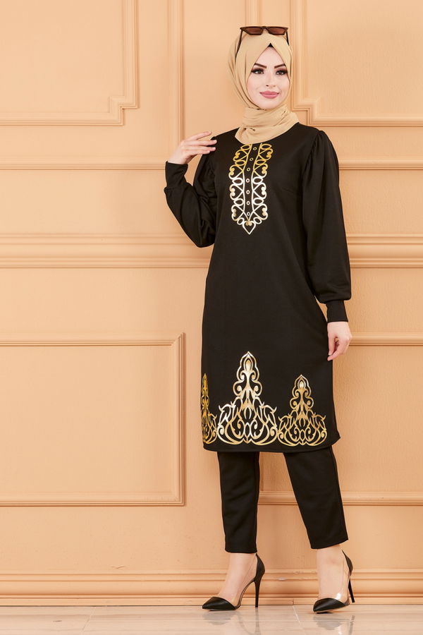TUNIK PANTOLON Siyah - 3645