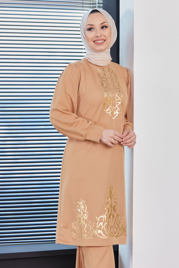 TUNIK PANTOLON Vizon - 3645