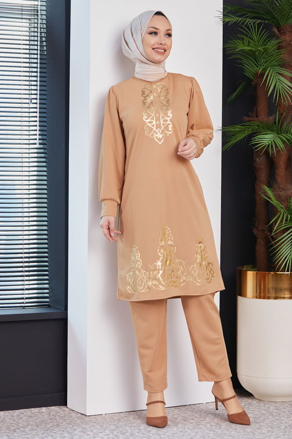 TUNIK PANTOLON Vizon - 3645