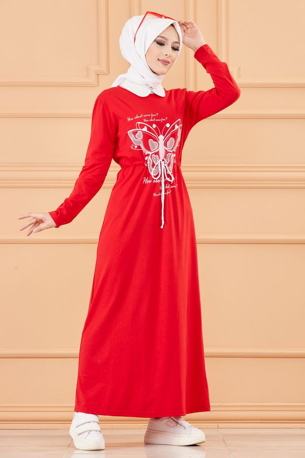 ELBISE Kırmızı - 3676 Kırmızı