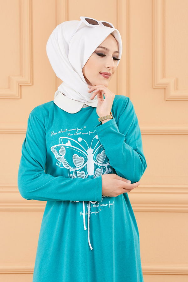 ELBISE Yeşil - 3676 YEŞİL