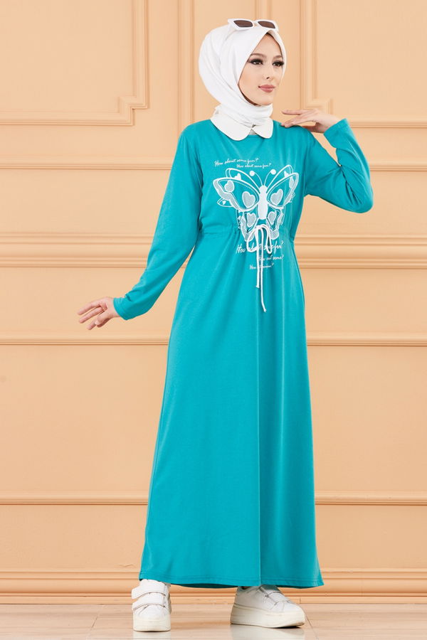 ELBISE Yeşil - 3676 YEŞİL