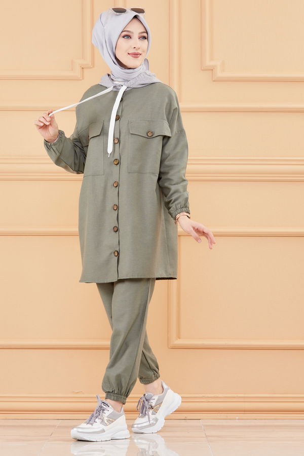 Tunık Pantolon Haki - 3535 HAKİ