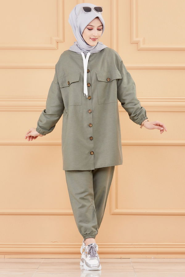 Tunık Pantolon Haki - 3535 HAKİ