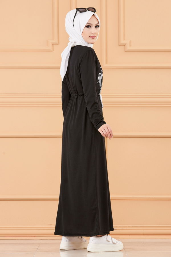 ELBISE Siyah - 3676 SİYAH