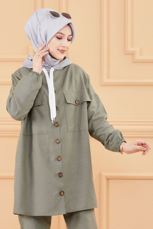 Tunık Pantolon Haki - 3535 HAKİ
