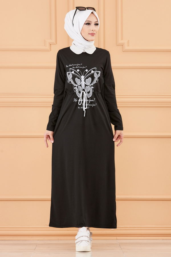 ELBISE Siyah - 3676 SİYAH