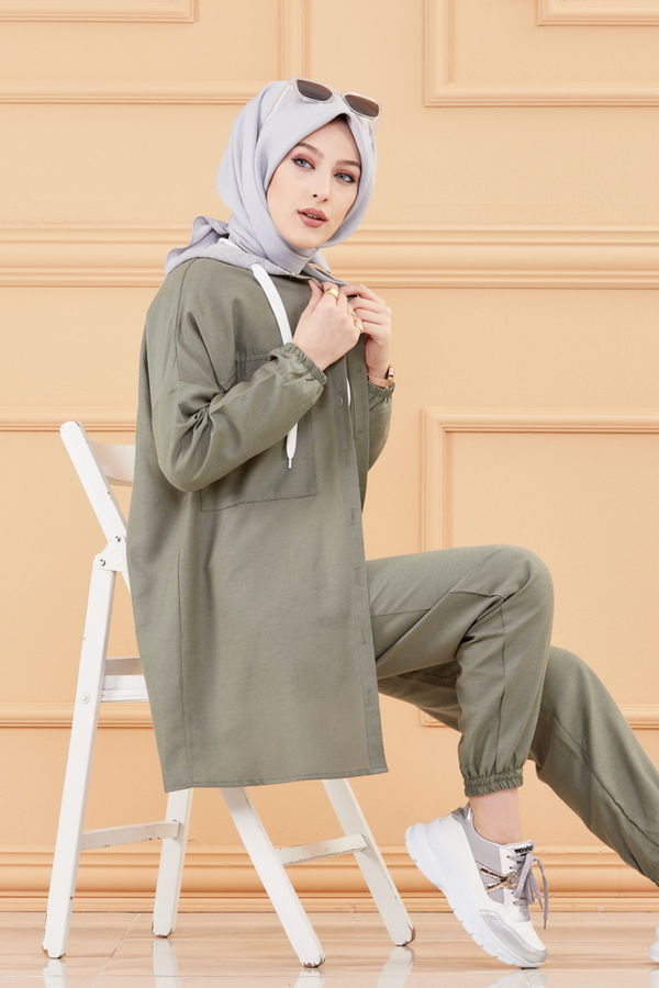 Tunık Pantolon Haki - 3535 HAKİ