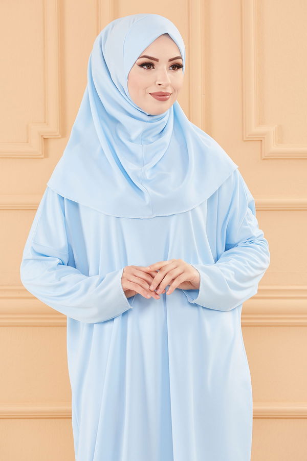NAMAZ ELBISESI Mavi - 3691