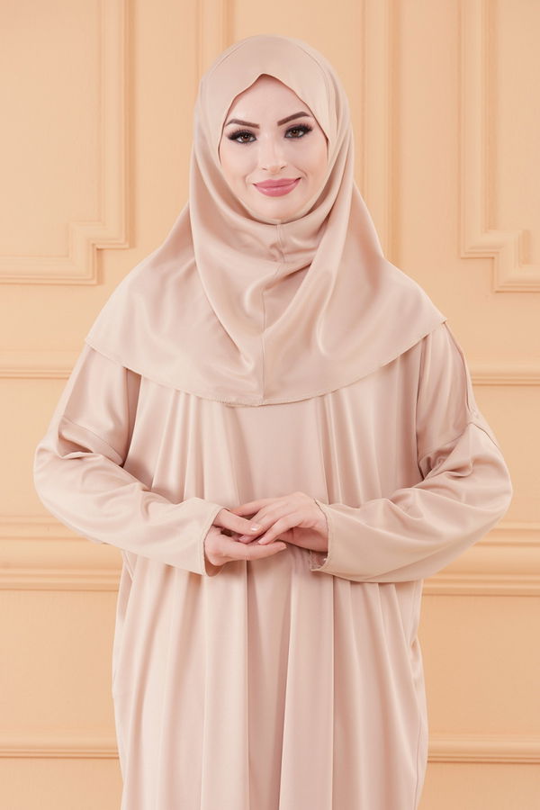 NAMAZ ELBISESI Bej - 3691 BEJ