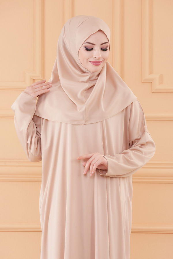 NAMAZ ELBISESI Bej - 3691 BEJ