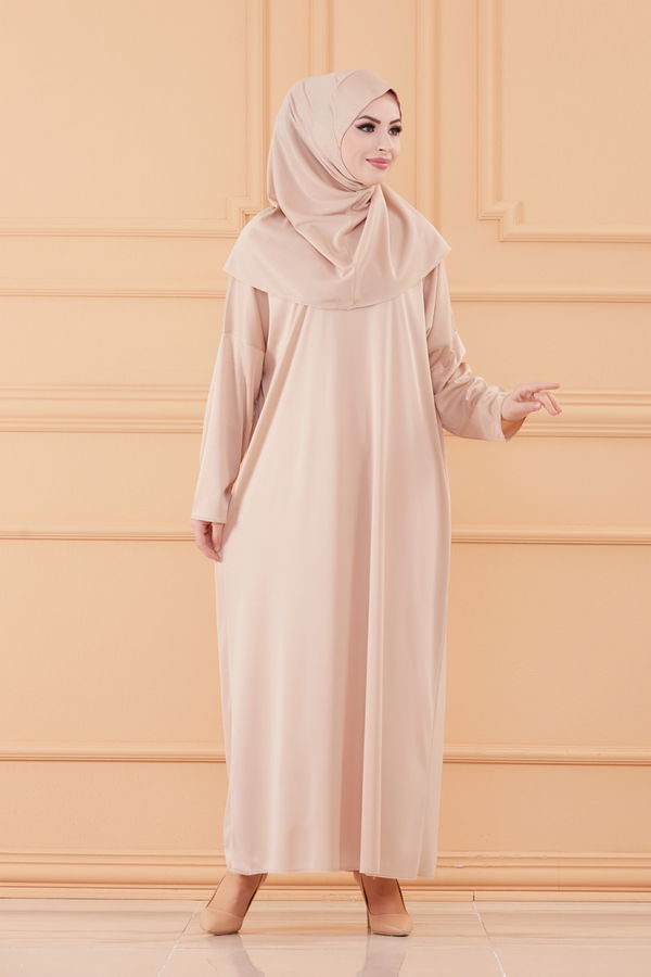 NAMAZ ELBISESI Bej - 3691 BEJ