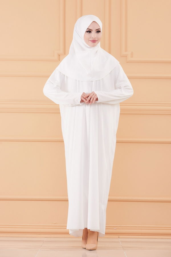 NAMAZ ELBISESI Beyaz - 3691