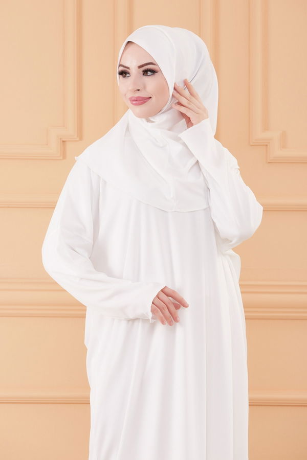 NAMAZ ELBISESI Beyaz - 3691