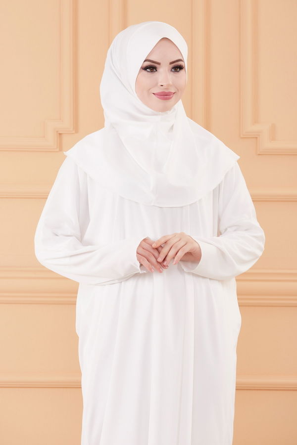 NAMAZ ELBISESI Beyaz - 3691