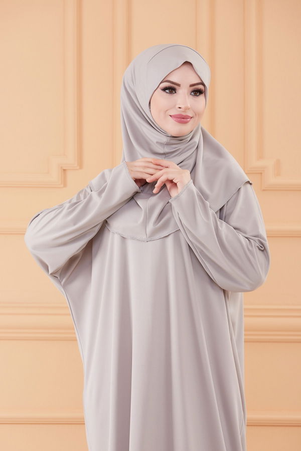 NAMAZ ELBISESI Gri - 3691