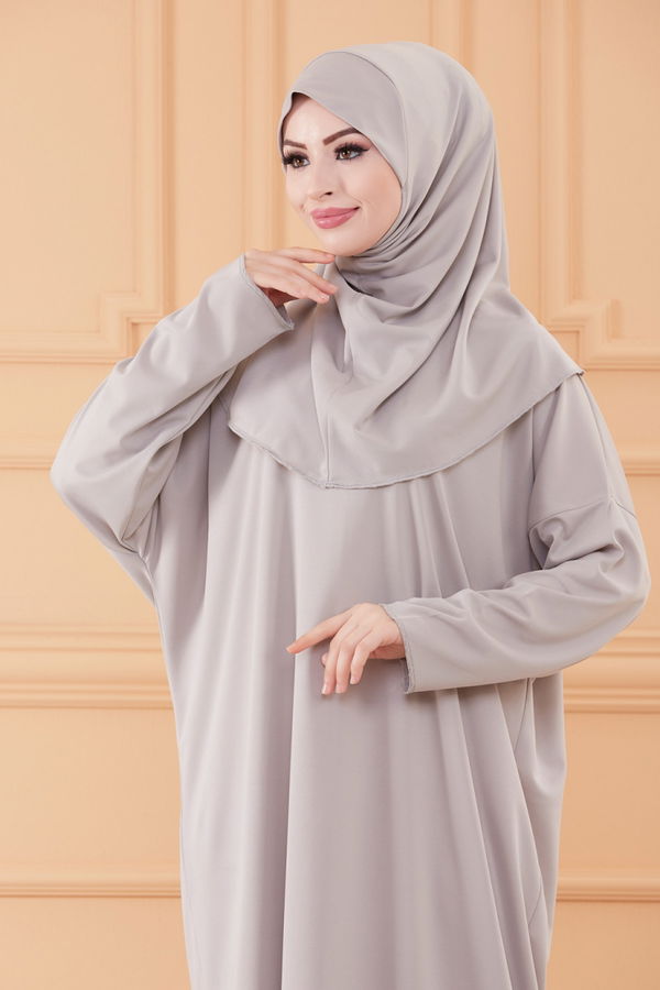 NAMAZ ELBISESI Gri - 3691
