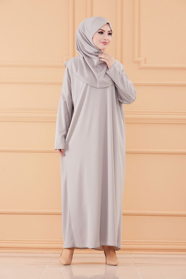 NAMAZ ELBISESI Gri - 3691
