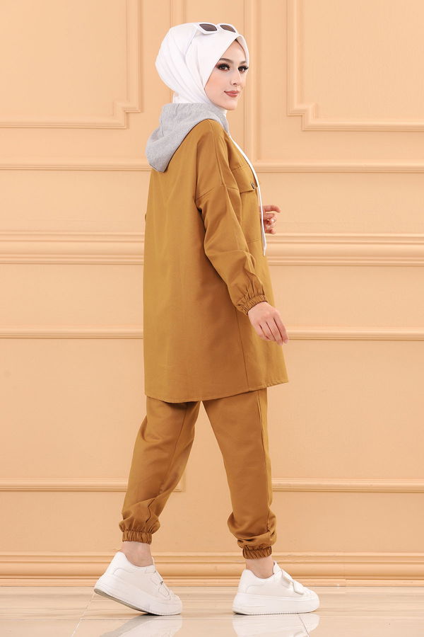 Tunık Pantolon Taba - 3535 TABA