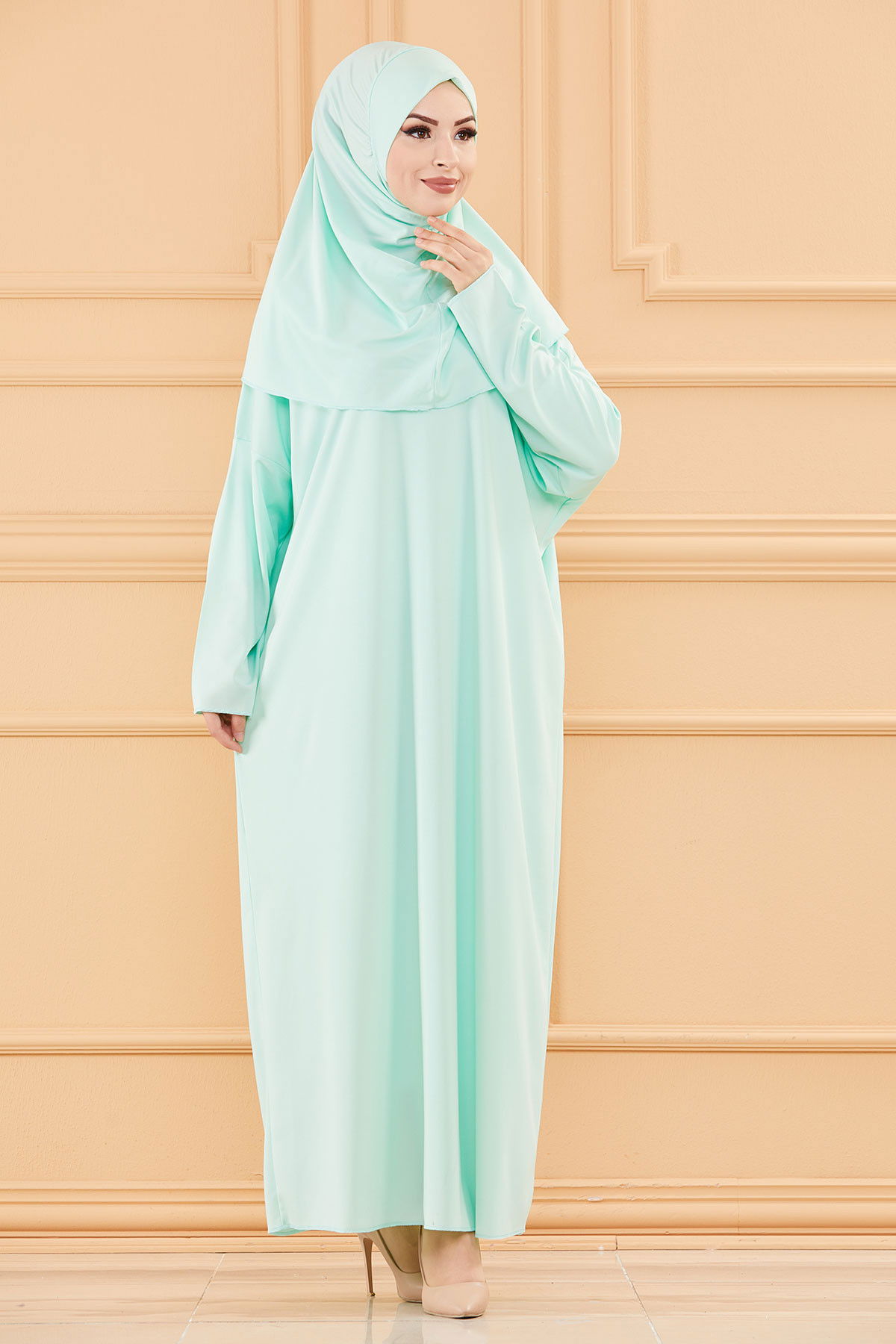 NAMAZ ELBISESI Yeşil - 3691